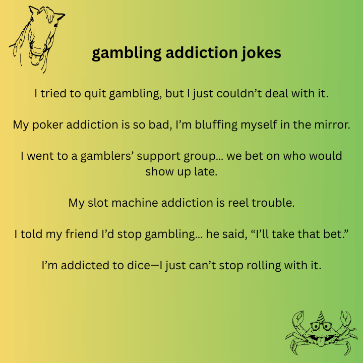 gambling addiction jokes