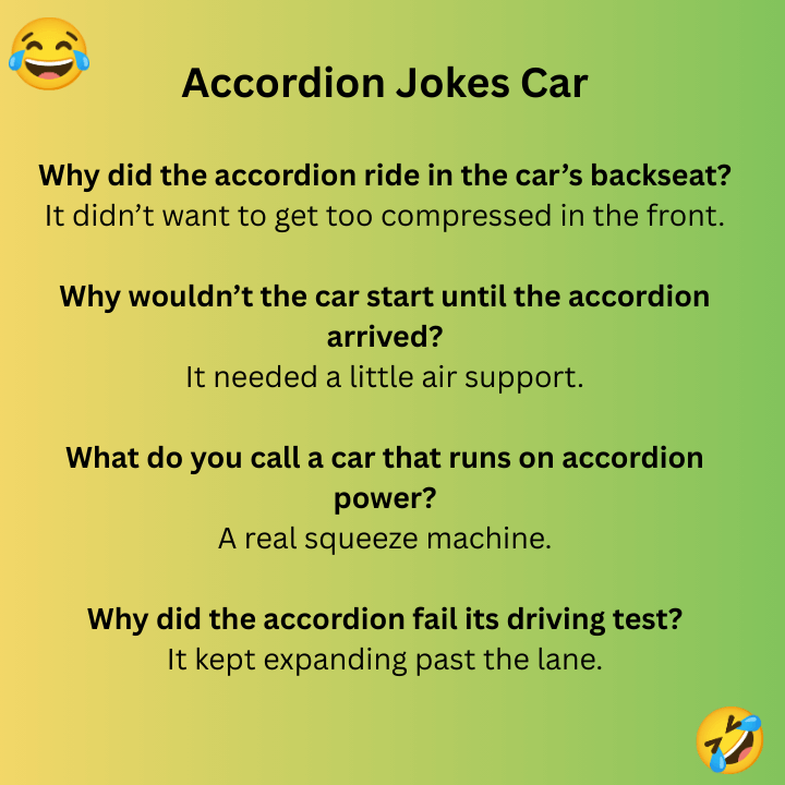 Accordion Jokes Car