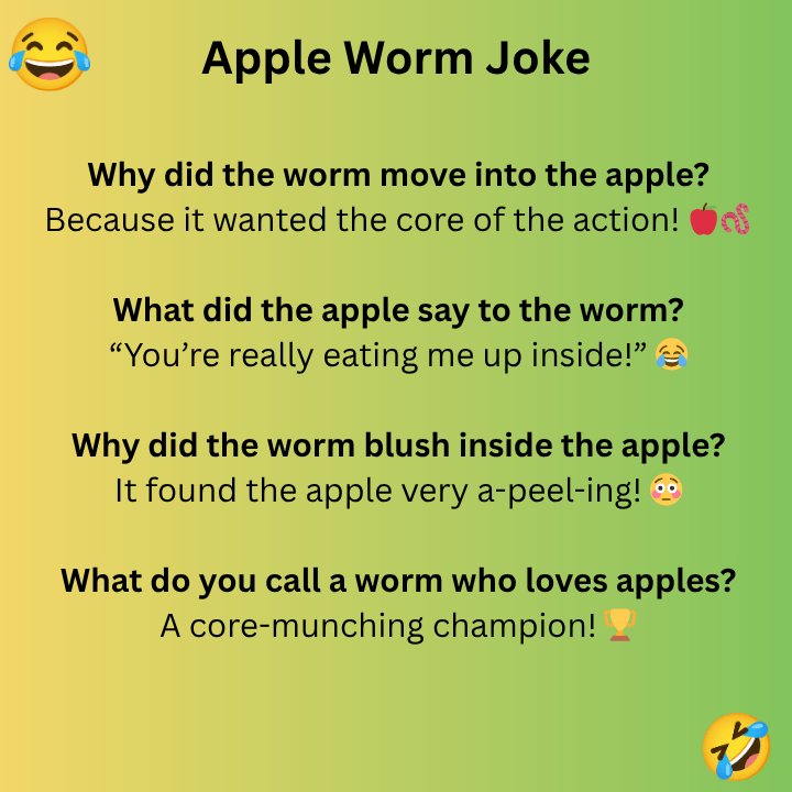Apple Worm Joke