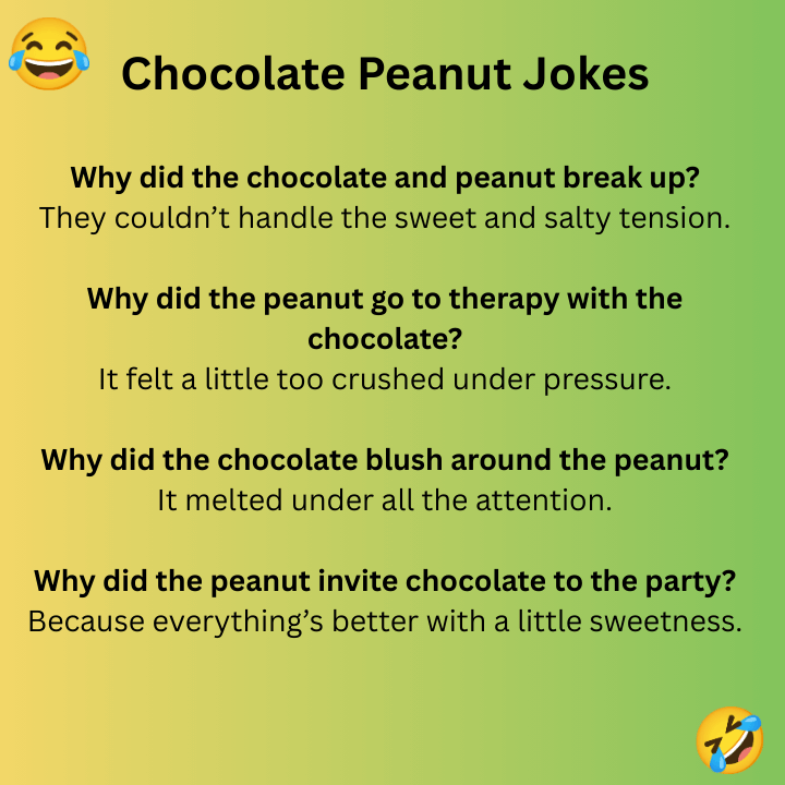 Chocolate Peanut Jokes