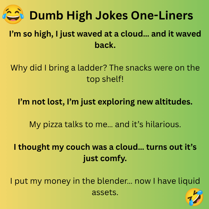Dumb High Jokes One-Liners