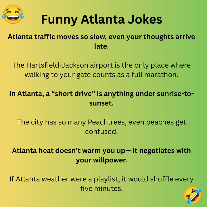 Funny Atlanta Jokes