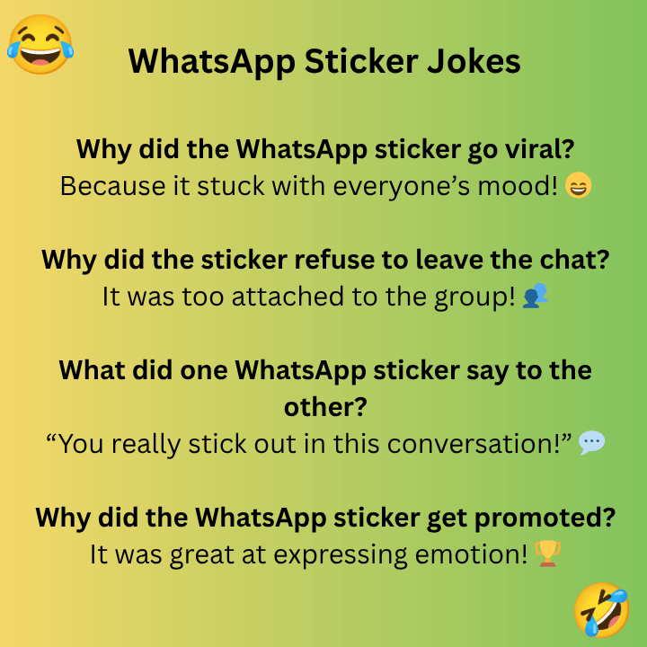 WhatsApp Sticker Jokes