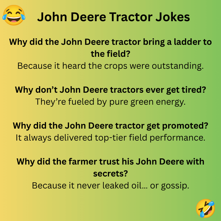John Deere Tractor Jokes