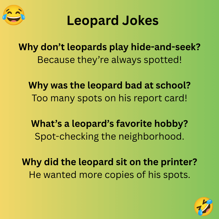 Leopard Jokes