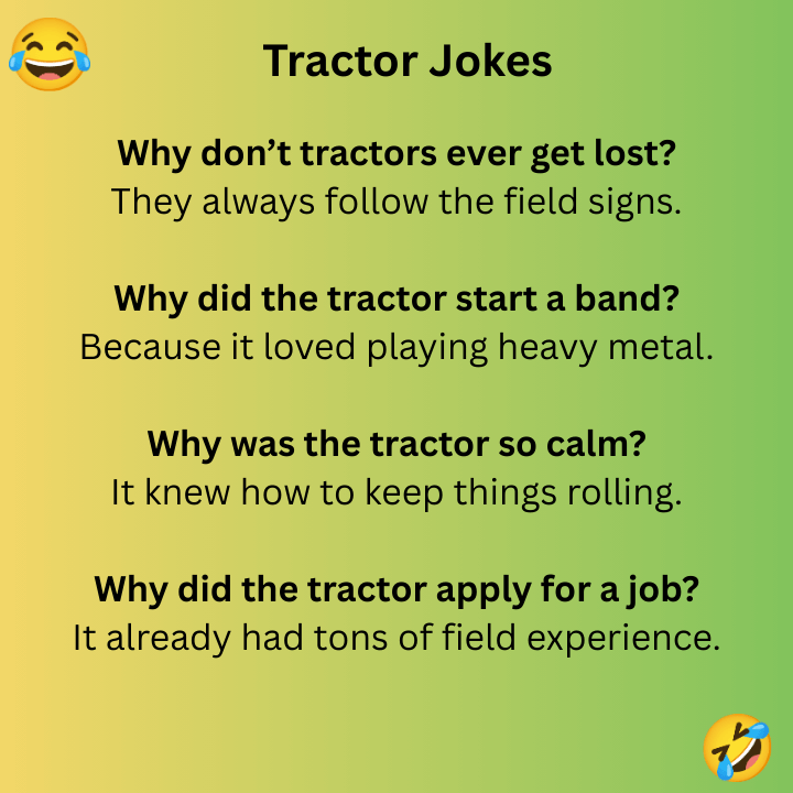 Tractor Jokes