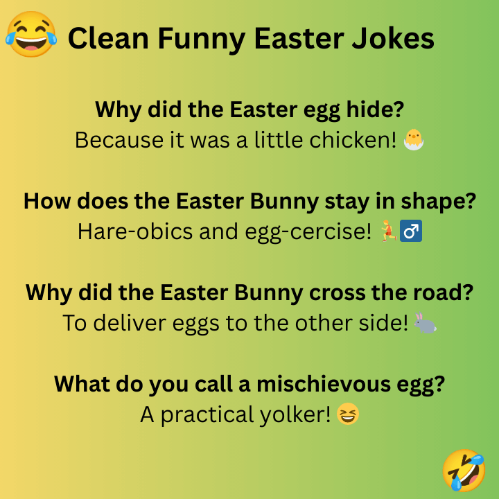 Clean Funny Easter Jokes
