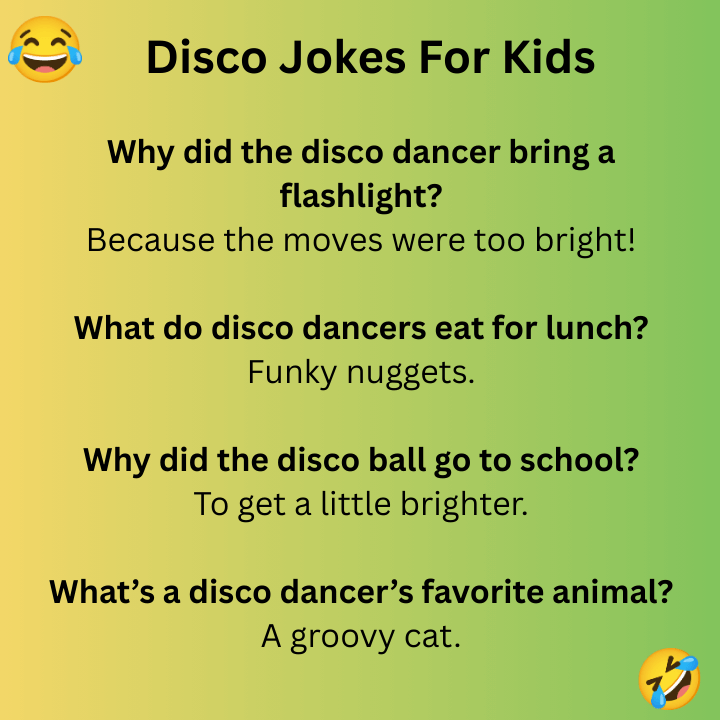 Disco Jokes For Kids