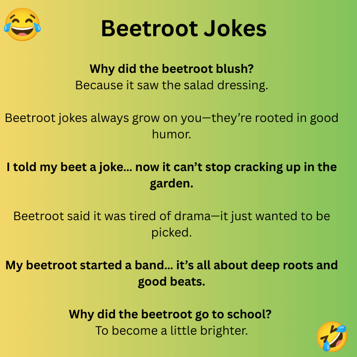 BEETROOT JOKES
