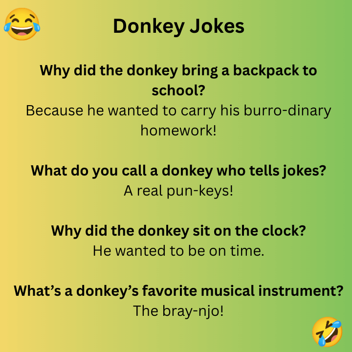 Donkey Jokes