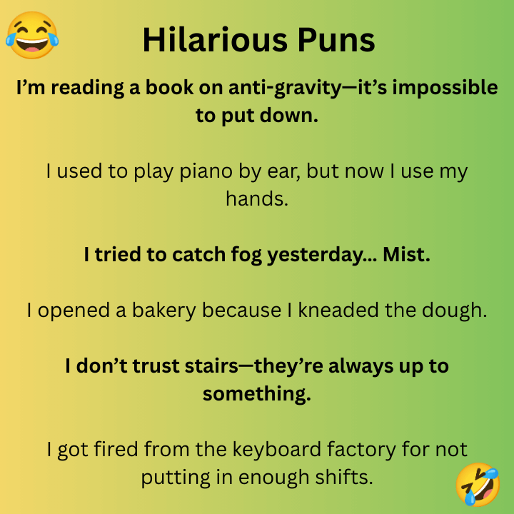 Hilarious Puns 