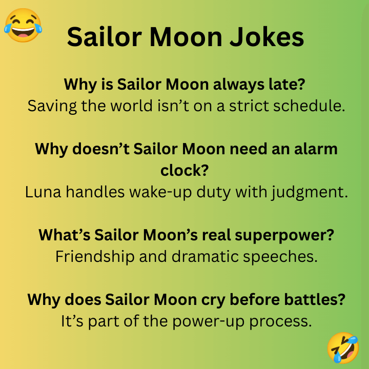 Sailor Moon Jokes