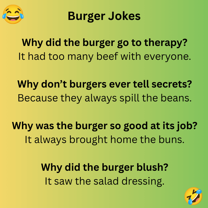 Burger Jokes