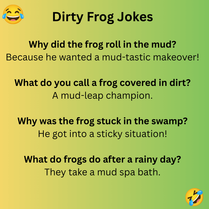 Dirty Frog Jokes