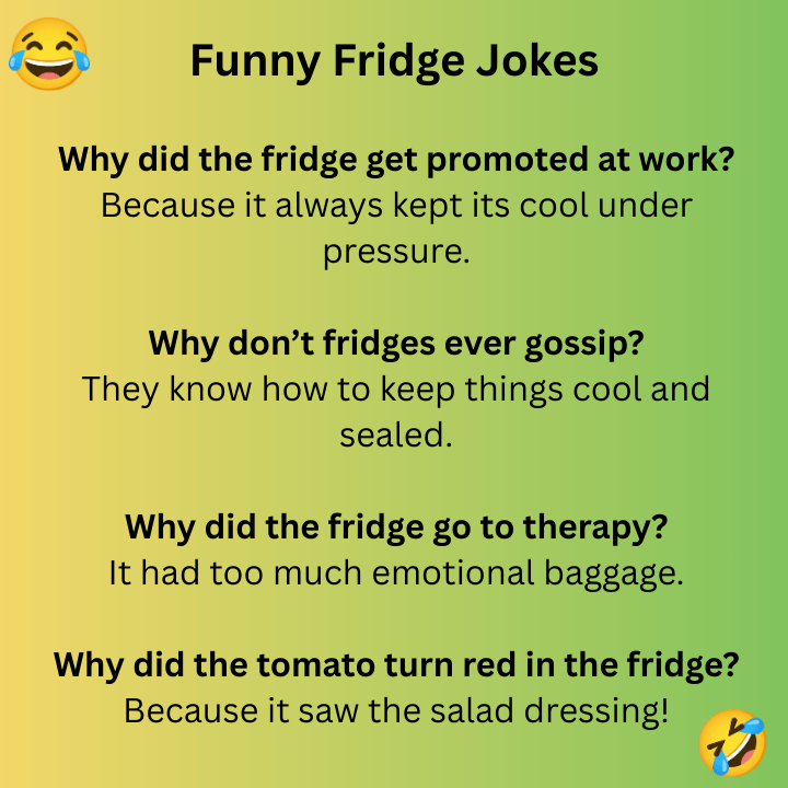 Funny Fridge Jokes