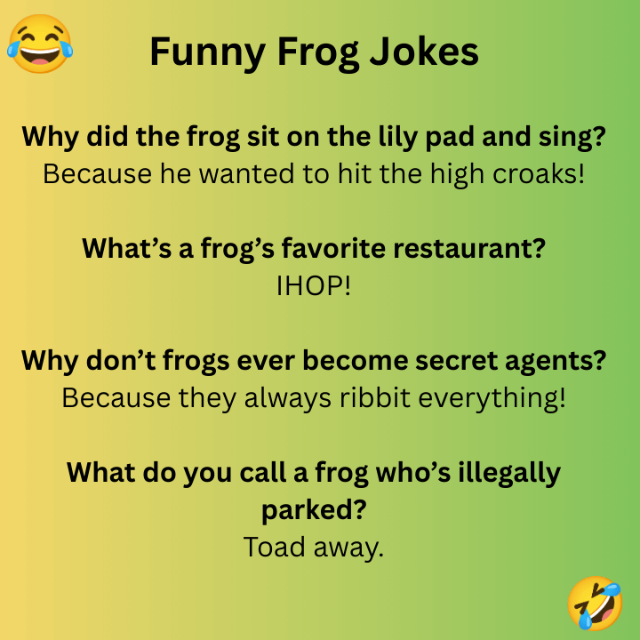 Funny Frog Jokes