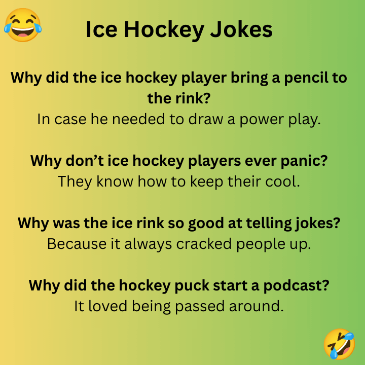Ice Hockey Jokes 
