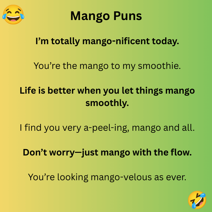 Mango Puns