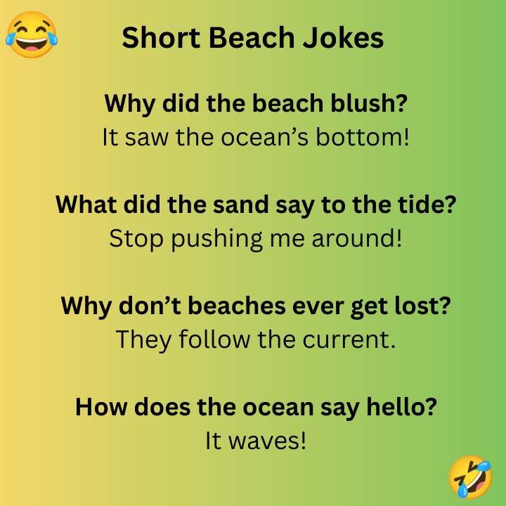 Short Beach Jokes