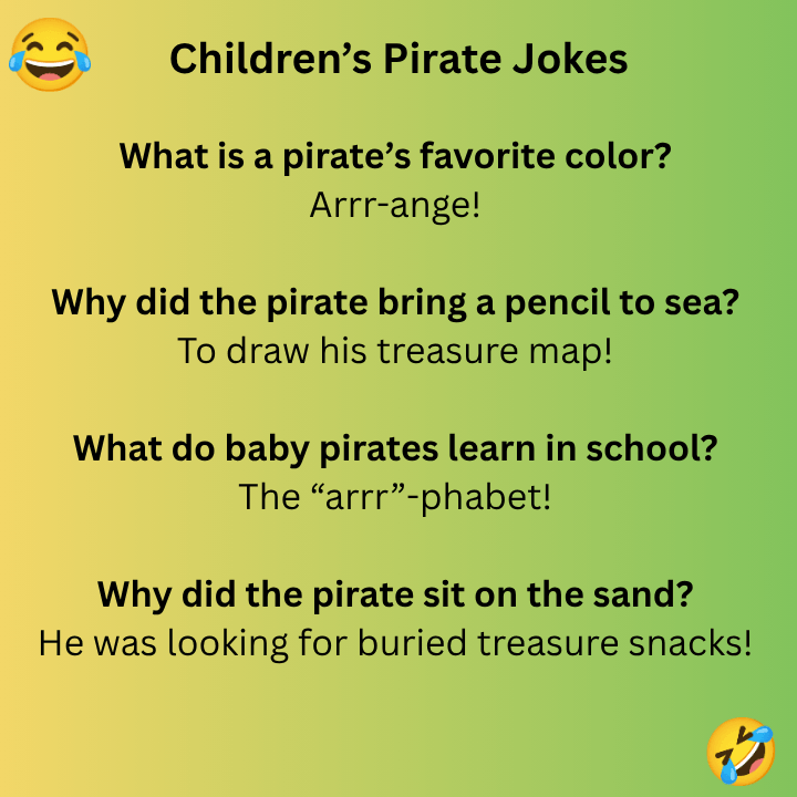 Children’s Pirate Jokes