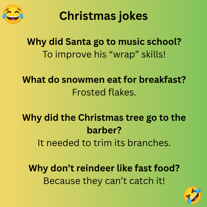 Christmas jokes