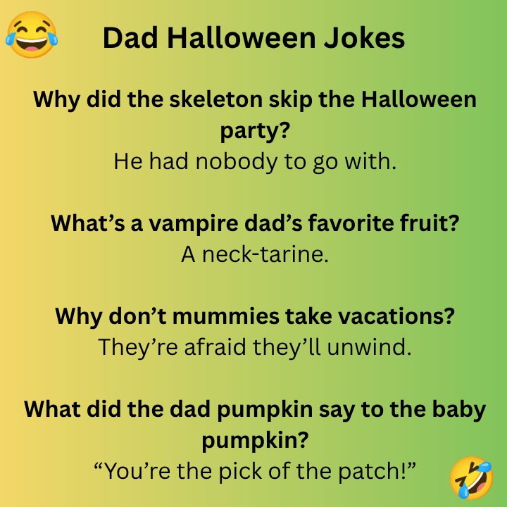Dad Halloween Jokes 