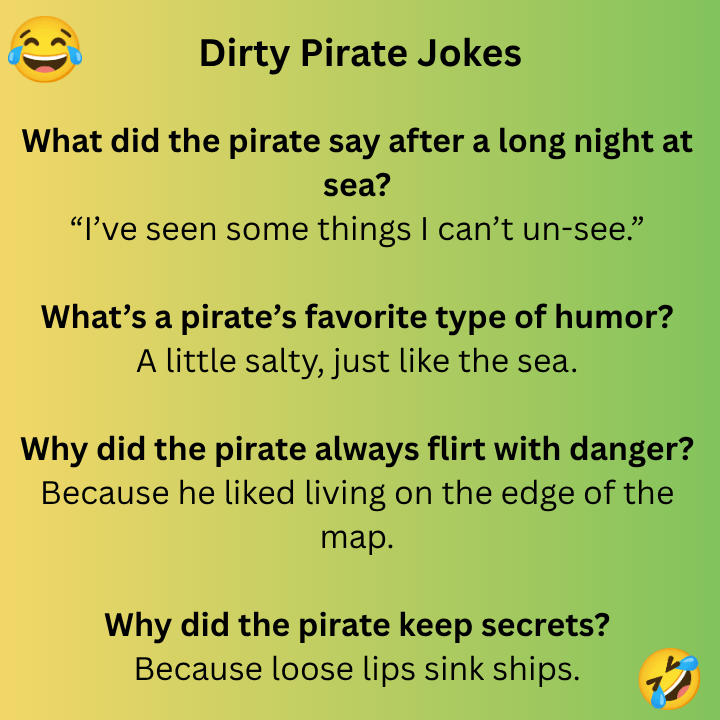 Dirty Pirate Jokes