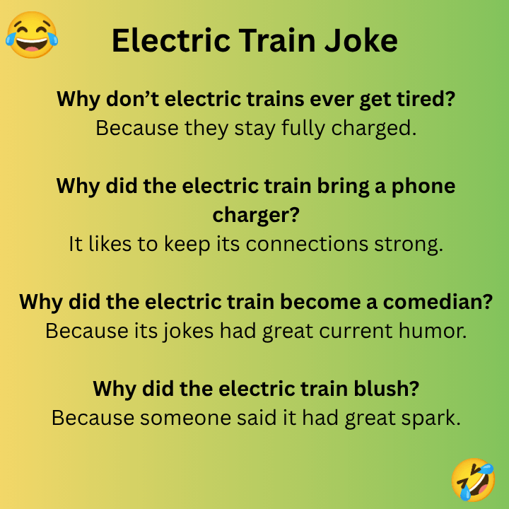 Electric Train Joke