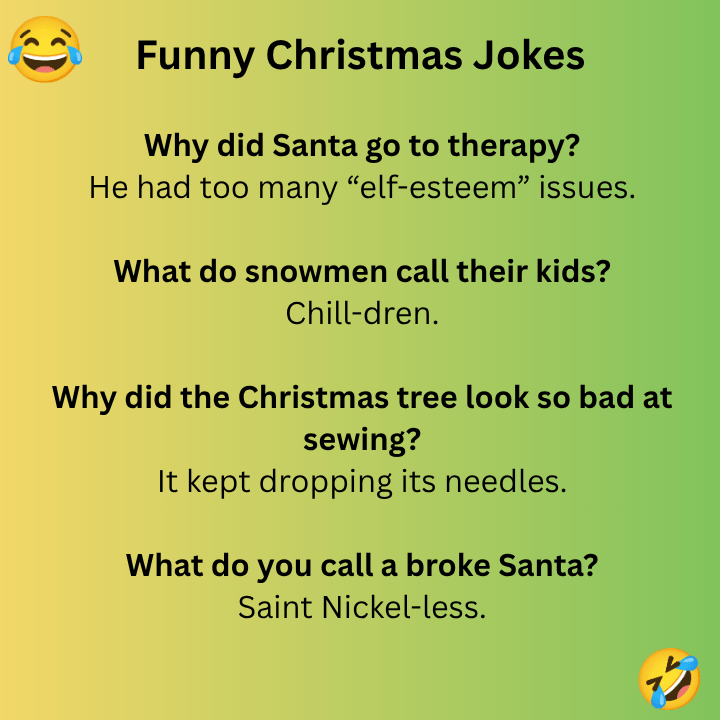 Funny Christmas Jokes