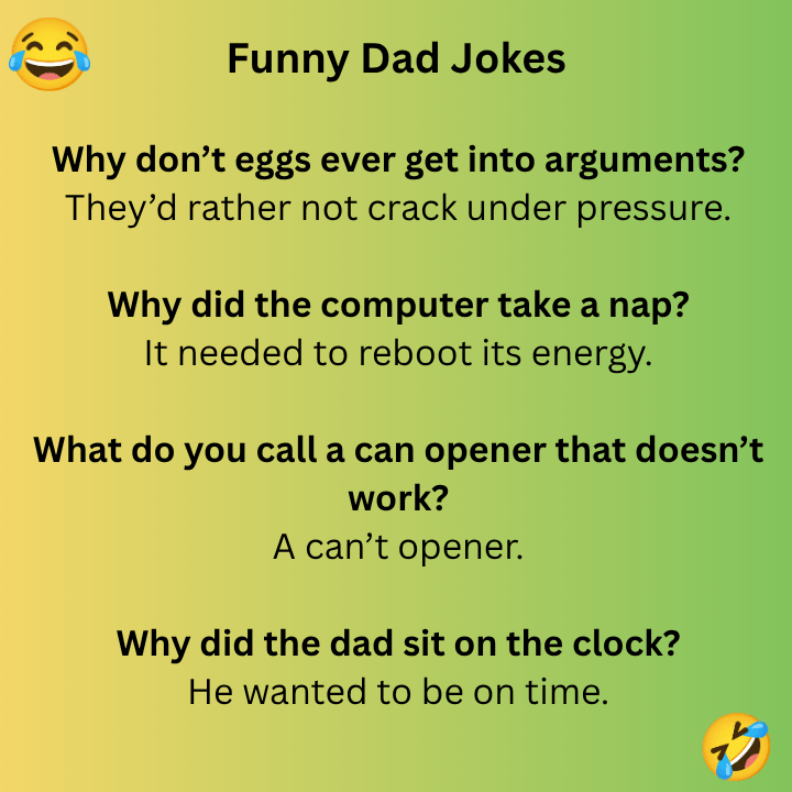 Funny Dad Jokes 