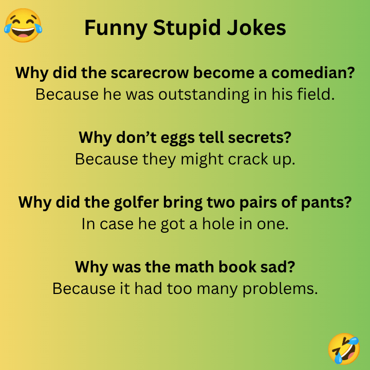 Funny Stupid Jokes