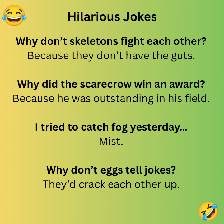 Hilarious Jokes