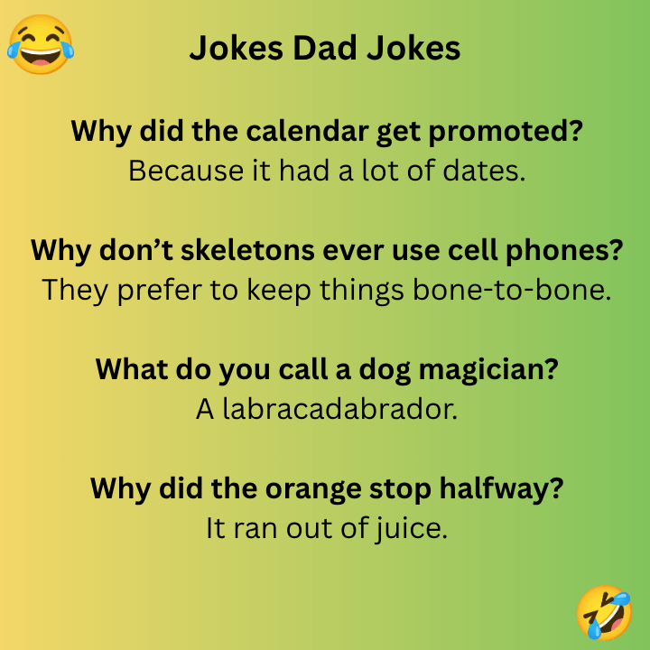 Jokes Dad Jokes