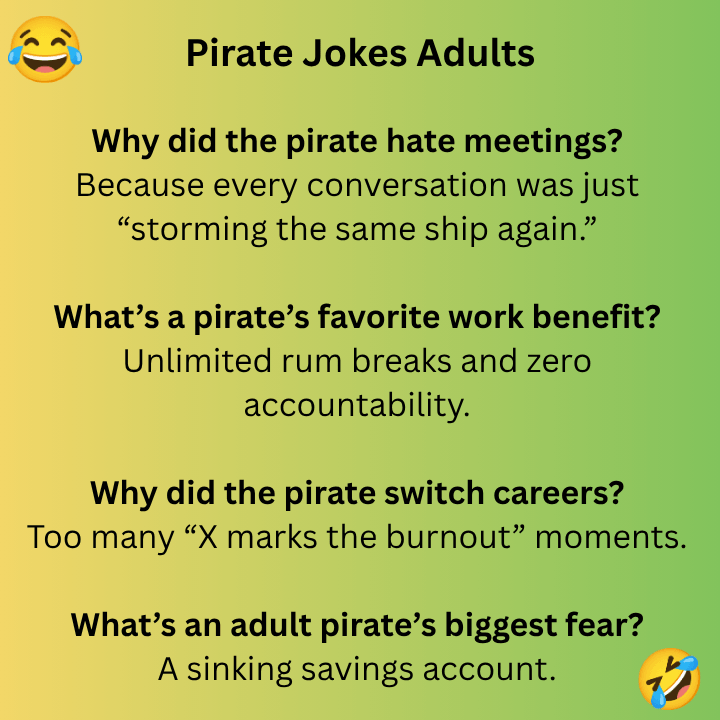 Pirate Jokes Adults