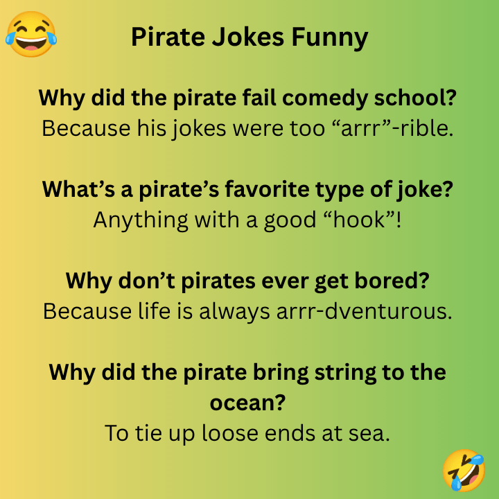 Pirate Jokes Funny