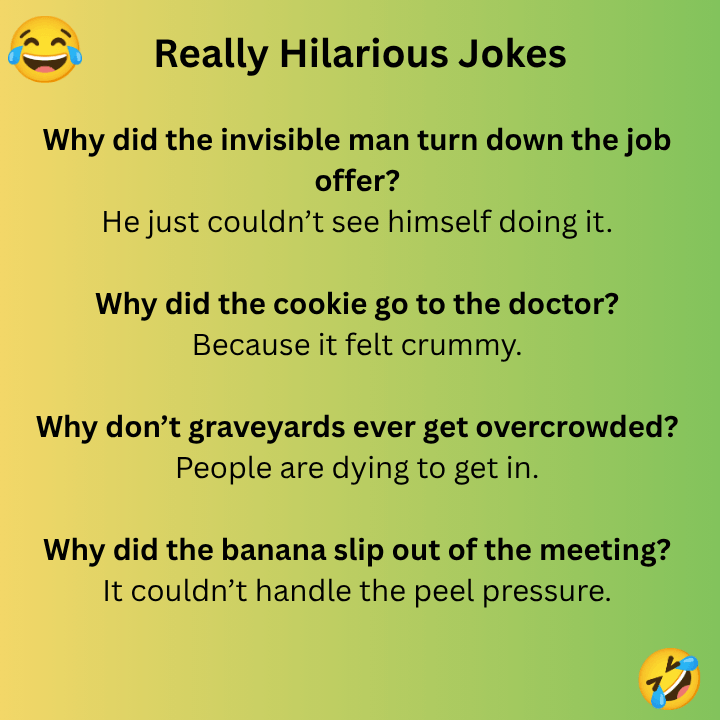 Really Hilarious Jokes