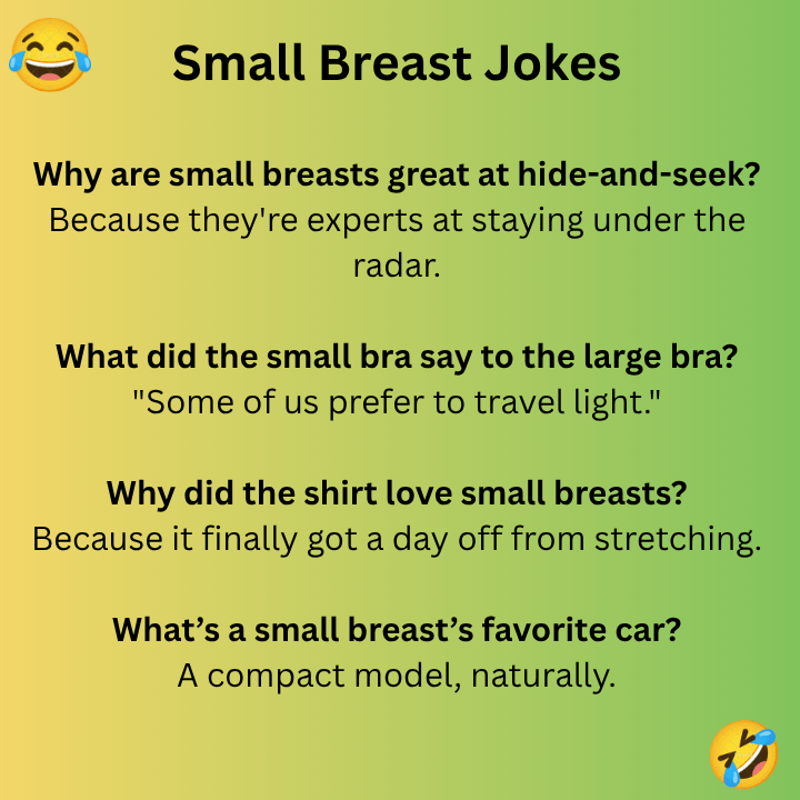 Small Breast Jokes