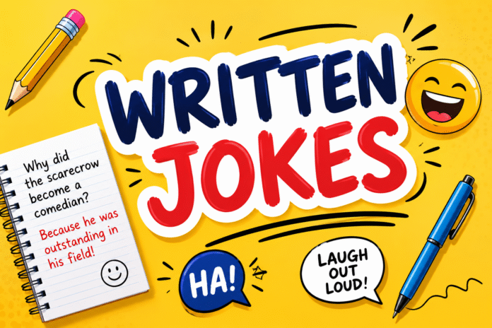 WRITTEN JOKES